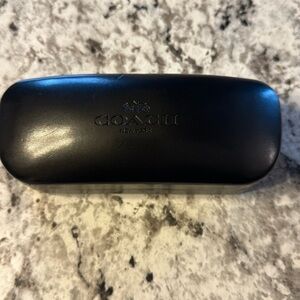 Coach Black Eyeglass Case